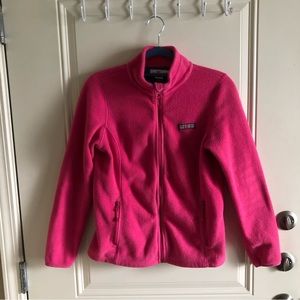 Vineyard Vines Women’s Fleece Full Zip Jacket Pink Size S